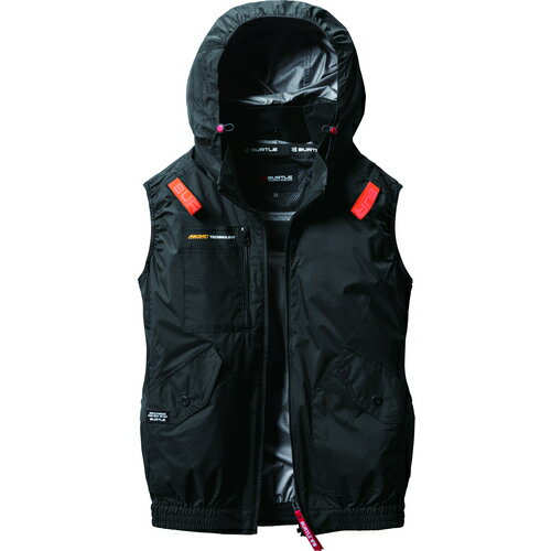 バートル　BURTLE　ACベスト　AC2074−35−M　ブラック　【品番：AC2074-35-M】