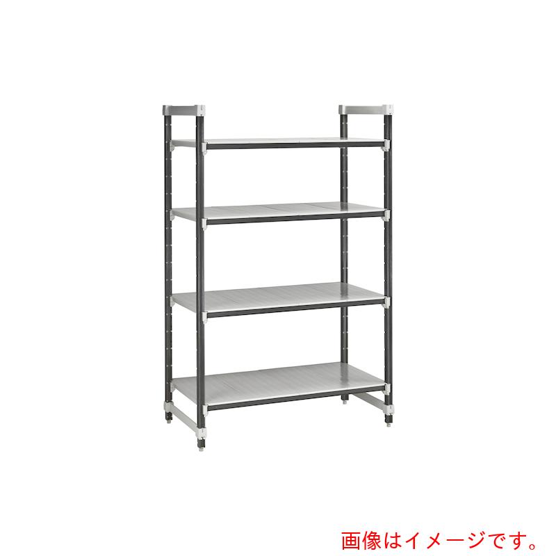 特長 ●航空機などの軽量化に用いられる新複合素材「コンポジット」を採用しています。 ●金属の溶接部がないため、水気の多い作業場はもちろん、塩分にも強く、錆も生じないので長期間安心してお使いいただけます。 ●-38度から88度までの広い温度範囲に対応し、冷蔵室、冷凍室、高湿度や乾燥した部屋など、さまざまな場所で使用可能です。 ●湿気や化学薬品に対して不浸透性があり腐食に強い設計です。 ●溶接が施されていないので液体やゴミが継ぎ目に入り込むことがありません。 ●NSF規格適合品です。（米国食品衛生安全基準認証） 用途 ●厨房や食品工場など衛生管理が必要とされる場所。 ●ホテル・レストラン、病院・福祉施設、社員食堂、飲食チェーン店、水産加工工場、製菓・製パン工場、食肉加工工場、酪農製品加工工場、醤油・味噌・酢醸造工場、温浴施設、スーパー、その他様々な業態 仕様 ●間口(mm)：1820 ●奥行(mm)：610 ●高さ(mm)：1830 ●有効間口(mm)：1750 ●色：ブラッシュドグラファイト ●棚段数(段)：4 ●均等積載量(kg/段)：272 ●最大積載量(kg/台)：1090 ●均等積載量(kg/台)：1090 材質 ●柱：グラスファイバー、レジン 質量・質量単位 ●42.5kg 【メーカー名】CAMBRO社 【メーカー品番】EXU247272S4 【法人限定商品】※下記注意事項を事前にご確認ください。 ●この商品は送料が別途必要になります。 ●ご注文後、改めて当店より送料をご連絡させていただきます。送料のご了承をいただいてからの手配となります。（ご連絡までに数日かかる場合があります） ●手配後のキャンセル・返品・交換はできません。 ●メーカー直送、または、福山通運・西濃運輸・佐川急便でのお届けとなります。 ●配送業者の指定はできません。 ●原則法人宛（個人宅を除く）のみの配達となります。個人宅へのお届けの場合は事前にお問い合わせください。 ●お届け先の宛名または住所に法人名の記載がない場合は、法人であっても個人宅扱いとなります。 ●個人宅（法人名不記載を含む）へのお届けができない場合があります。 ●一部配送業者は平日のみの配達になります。原則時間指定はできません。 ●他メーカーとの同梱不可。 ●代金引換決済のご利用不可。