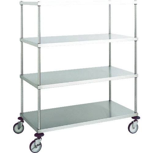 【別途送料あり】キャニオン（Canyon）　ステンレス製ワゴン（ボルトレスタイプ）　C4型　ソリッドカー..