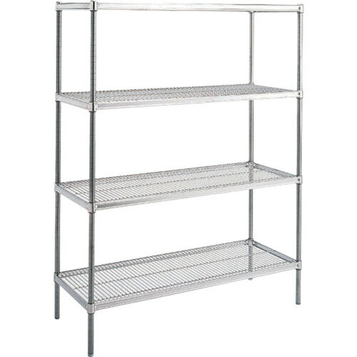 キャニオン（Canyon）　ステンレスシェルフ　760×610×1900mm　【品番：SUS 610X 760X1900-4】