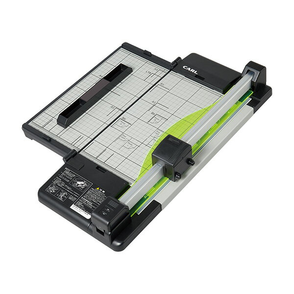 カール事務器 ディスクカッター・スリム A4対応 50枚 (約4.5mm厚)裁断 【品番:DC-F5100】