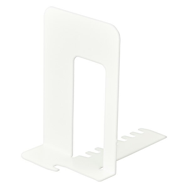 カール事務器　システムキーブックエンド　ホワイト　【品番：SKB-150-W】