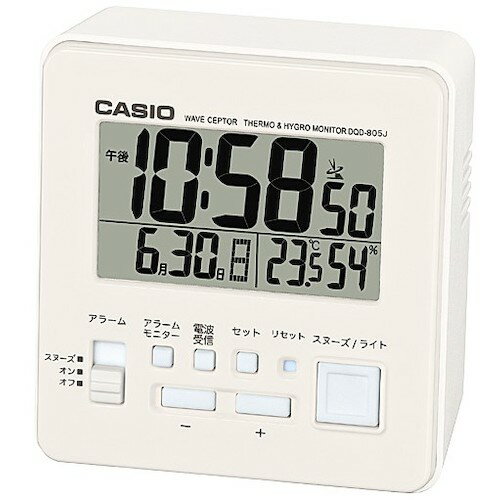 Alessi - カシオ計算機（CASIO）　電波置時計　【品番：DQD-805J-7JF】