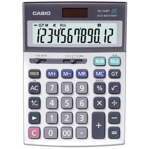 カシオ計算機（CASIO） 実務電卓 【品番：DS-12WT-N】