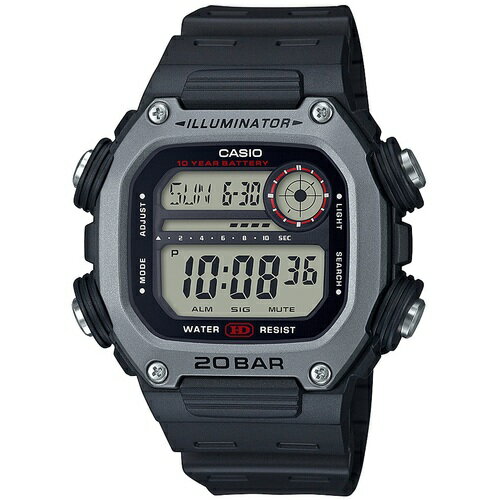 カシオ計算機（CASIO）　デジタルウオッチ　カシオコレクションスタンダード　20気圧防水　【品番：DW-291H-1AJF】