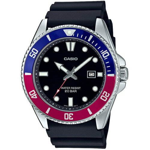 カシオ計算機（CASIO）　アナログウオッチ　カシオコレクションスポーツ　20気圧防水　【品番：MDV-107-1A3JF】(2.0)