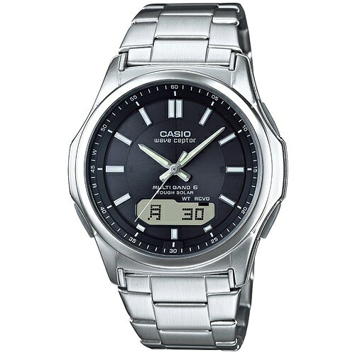 カシオ計算機（CASIO）　電波腕時計　WAVECEPTOR　ウェーブセプター　化粧箱付きセット　【品番：WVA-M..