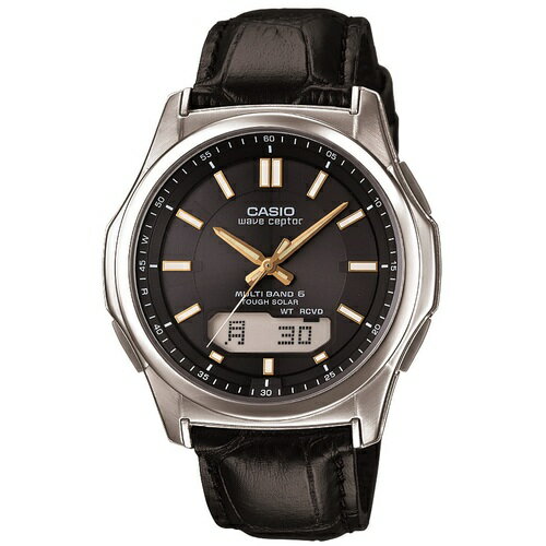カシオ計算機（CASIO）　電波腕時計　WAVECEPTOR　ウェーブセプター　化粧箱付きセット　【品番：WVA-M..
