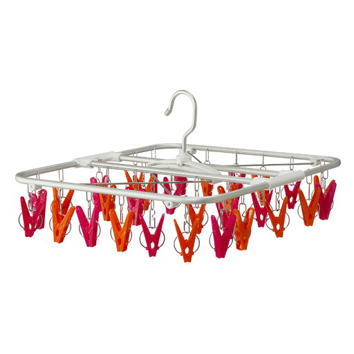シービージャパン 室内干しハンガー30 Pink&Orange 【品番:4560108669500】 シービージャパン 室内干しハンガー30 Pink&Orange 【品番:4560108669500】