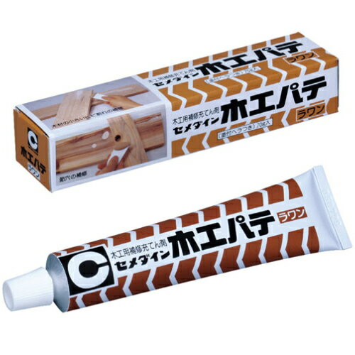 セメダイン　内壁や木部の凹み・穴埋め用パテ　木工パテ（70g）　ラワン　【品番：HC-142】◯のサムネイル