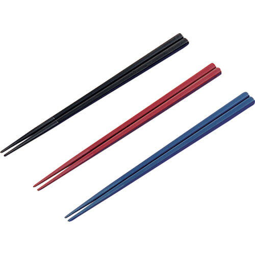 蝶プラ工業　金剛箸　20．5cm（バラ）ブルー　【品番：210885】
