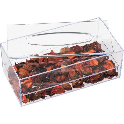 蝶プラ工業　ポプリを入れるティッシュケース　【品番：691172】