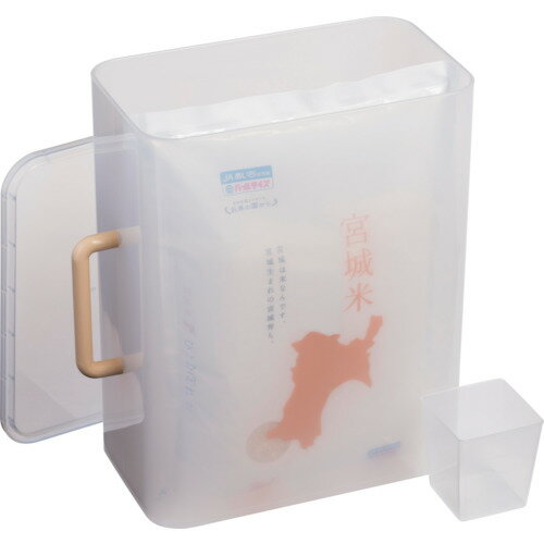 蝶プラ工業　袋まるごと米びつくん5kg　【品番：781545】