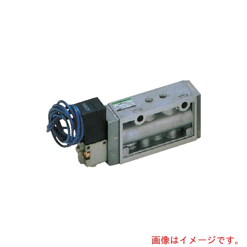 特長 ●シングルソレノイドタイプの5ポート弁です。 ●ダイレクト配管です。 ●幅広い分野に対応します。 ●ソフトスプール方式を採用し、長期利用可能、低頻度使用可能、雑エアに強いタイプです。 用途 ●Φ20以下のシリンダ駆動に 仕様 ●接続口径：Rc1/8 ●使用圧力(MPa)：0.15〜1 ●音速コンダクタンス(C[dm［［の3乗］］/(S・bar)])：0.74 材質 ●ボディ：アルミダイカスト、シール組立：ウレタンゴム 質量・質量単位 ●0.13kg 【メーカー名】CKD（株） 【メーカー品番】A4F010-06-AC100V