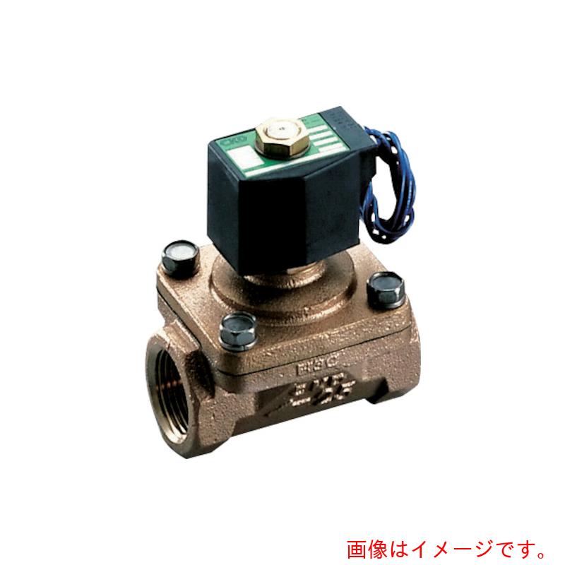 CKD　パイロットキック式2ポート電磁弁（マルチレックスバルブ）　【品番：APK11-20A-03A-AC100V】