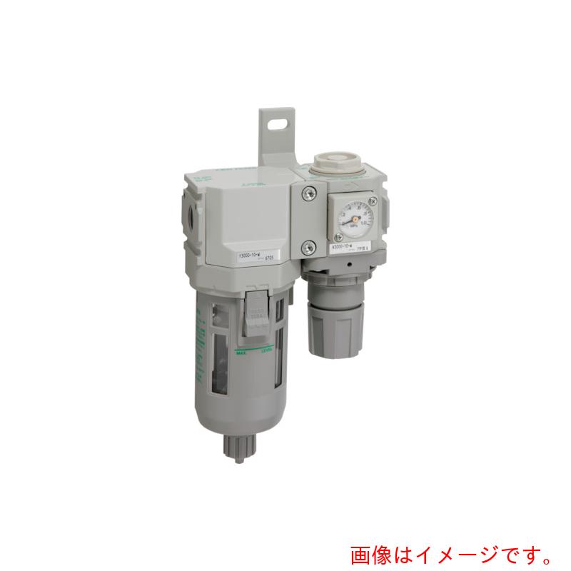 ●ろ過度5μm　オートドレン(NOタイプ)　設定圧力範囲0.05〜0.85MPa 質量・質量単位 ●0.79kg 【メーカー名】CKD（株） 【メーカー品番】C3020-10-W-F