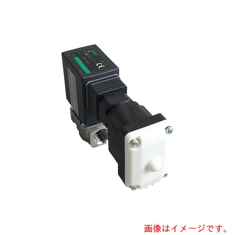 CKD　直動式2ポート電磁弁（マルチフィット［［R中］］）　【品番：FFB-4110A7M3H2】