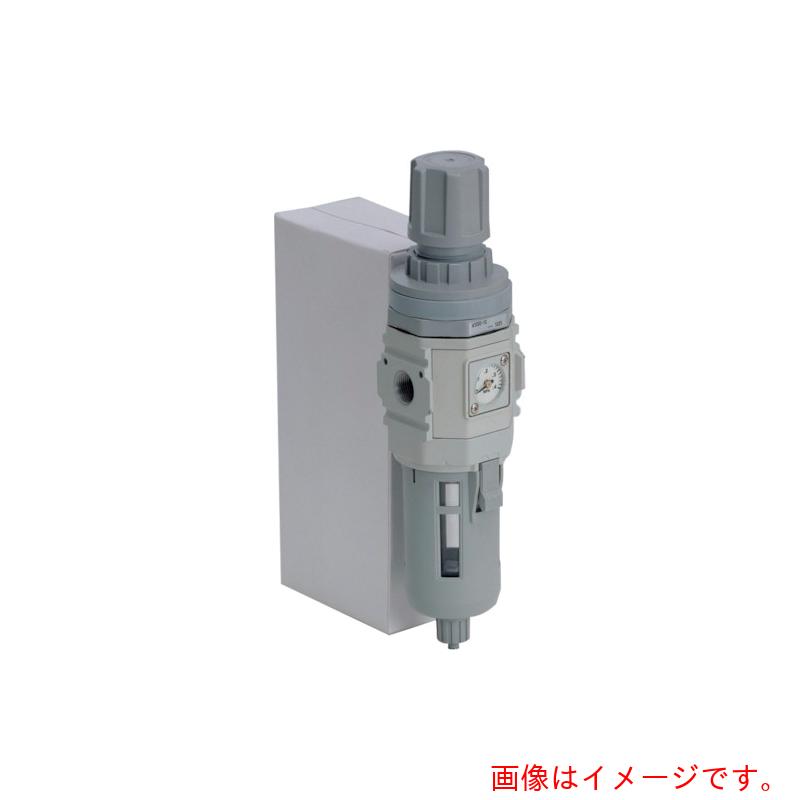 ●ろ過度5μm　設定圧力範囲0.05〜0.85MPa　L形ブラケット添付 質量・質量単位 ●0.9kg 【メーカー名】CKD（株） 【メーカー品番】W4000-10-W-B3W