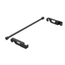 クリナップ リンクシェルフ用 バーセット 間口30cmタイプ ブラック 【品番:ZKR030BNB-K】