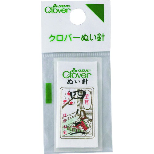 【メール便対応】クロバー（CLOVER）　N−金耳針　四ノ二　【品番：12-221】