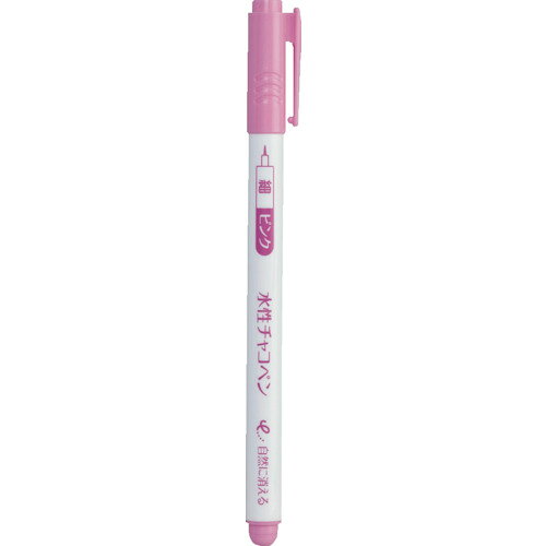 【メール便対応】クロバー（CLOVER）　水性チャコペン　ピンク　細　【品番：24-426】