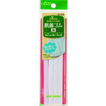 【在庫処分】【メール便対応】クロバー（CLOVER）　肌着ゴム　白　【品番：26-028】