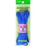 【メール便対応】クロバー（CLOVER）　カラーひも　細　コバルトブルー　【品番：26-139】