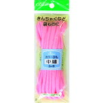 【メール便対応】クロバー（CLOVER）　カラーひも　中細　クールピンク　【品番：26-149】