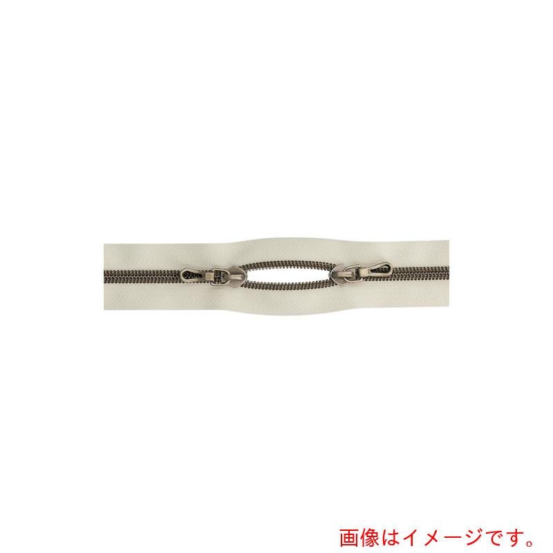 【メール便対応】クロバー（CLOVER）　メタル調樹脂ファスナー60cm　黒　【品番：26-419】