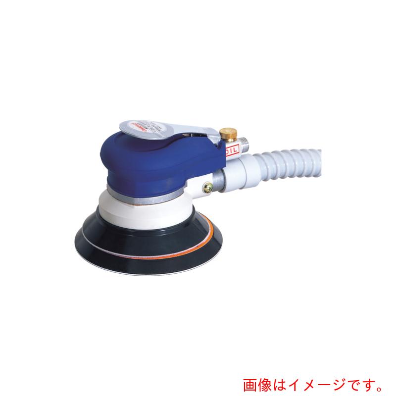 特長 ●軽量 ワンハンドタイプの仕上げ研削向き吸塵式ダブルアクションサンダーです。 用途 ●サンディングペーパーを使用してパテ研削 樹脂研削 塗装前の足付け塗装後の肌調整など。 仕様 ●ペーパーサイズ(mm)：125 ●オービットダイヤ(mm)：5.0 ●無負荷回転数(min［［の−1乗］］)：9000 ●空気消費量(［［M3］］/min)：0.38 ●ホース取付口：G1/4 ●排気：後方 ●全長(mm)：158 ●外径(mm)：123 ●幅(mm)：123 ●奥行(mm)：158 ●高さ(mm)：90 ●使用空気圧力(MPa)：0.6 ●騒音値(dB)：85 ●回転数(rpm)：9000 ●無負荷回転数(rpm)：8500 ●マジック式ペーパータイプ 材質 ●ボディー：アルミ合金 質量・質量単位 ●950.0g 注意事項 ●耳栓、保護メガネ、防塵マスク、場合によっては防振手袋を使用してください。 ●その他は取扱説明書を参照してください。 【メーカー名】コンパクト・ツール（株） 【メーカー品番】914B2D MPS