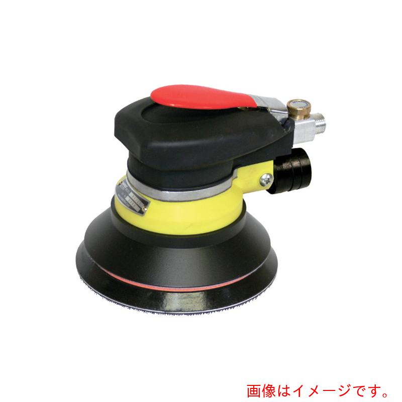 特長 ●軽量 ワンハンドタイプの荒とぎ研削向き非吸塵式ダブルアクションサンダーです。 ●軽量、ワンハンドタイプの荒とぎ研削向き、吸塵式ダブルアクションサンダーです。 用途 ●サンディングペーパーを使用してパテ研削 樹脂研削 木材研削など。 仕様 ●ペーパーサイズ(mm)：φ125 ●オービットダイヤ(mm)：7 ●空気消費量(［［M3］］/min)：0.35 ●ホース取付口：G1/4 ●排気：後方 ●全長(mm)：151 ●幅(mm)：123 ●奥行(mm)：151 ●高さ(mm)：95 ●騒音値(dB)：80 ●回転数(rpm)：9000 ●無負荷回転数(rpm)：9000 ●流量(立米)/min：0.35 材質 ●ボディー：アルミ合金 質量・質量単位 ●1.0kg 注意事項 ●耳栓、保護メガネ、防塵マスク、場合によっては防振手袋を使用してください。 ●その他は取扱説明書を参照してください。 【メーカー名】コンパクト・ツール（株） 【メーカー品番】917C MPS