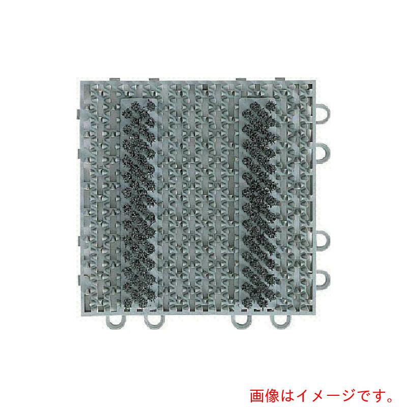 山崎産業（CONDOR）　エバック　屋外用マット　ブラシハードマットYL　本駒　グレー　【品番：F-117-HK..