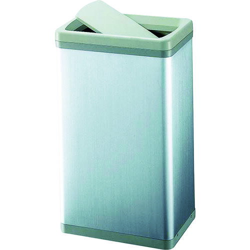 山崎産業（CONDOR）　ゴミ箱　屋内用　ローターボックスE　ST　内容器付　大　23L　【品番：YD-127L-SA】