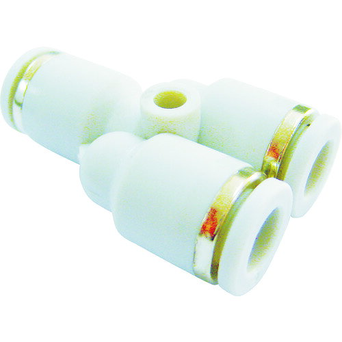 【メール便対応】コンバム（CONVUM）　チューブ継手　ユニオン　ワイ　適合チューブ外径D：4×4×4mm　【品番：WPY04】