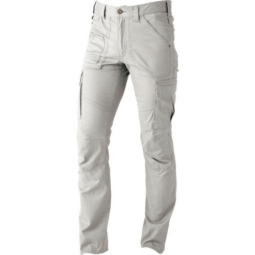 CUC　CHUSAN　ドビースリムストレッチ・カーゴパンツ　アッシュ・グレー　4L　【品番：8056-818-4L】