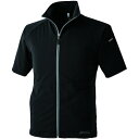 CUC CHUSAN 電熱インナー半袖ジャケット クロ L 【品番:884017-19-L】(4)