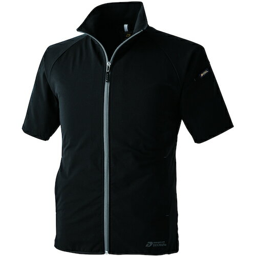 CUC　CHUSAN　電熱インナー半袖ジャケット　クロ　S　【品番：884017-19-S】