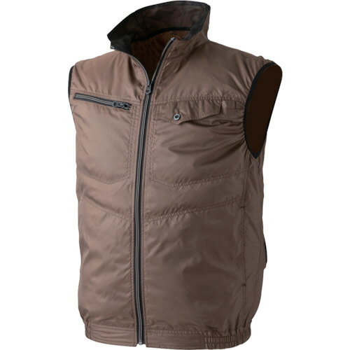 CUC　CHUSAN　WZ　ドットエンボスベスト　ダークブラウン　XL　【品番：9142-69-XL】(4.0)