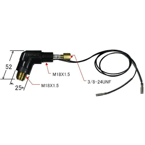 【別途送料あり】ダイヘン（DAIHEN）　プラズマ切断トーチボディ（CT−0302用）　【品番：H705L00】