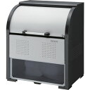 ダイケン(DAIKEN) ゴミ収集庫 スチールタイプ 前パネルポリカーボネート仕様 幅1000mm 奥行750mm 【品番:CKR10072A】