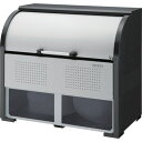 ダイケン(DAIKEN) ゴミ収集庫 スチールタイプ 前パネルポリカーボネート仕様 幅1300mm 奥行750mm 【品番:CKR13072A】