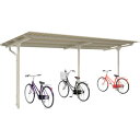 ダイケン(DAIKEN) 自転車ルーフ 直線屋根中央柱 高耐食仕様 連結型 通常タイプ 屋根間口2400mm 【品番:CYTFKR2420US】