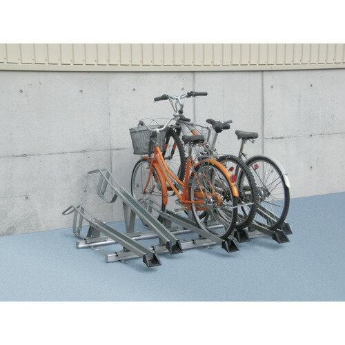 【別途送料あり】ダイケン（DAIKEN）　自転車ラック　スライドラック　基準型　6台用　【品番：SR-F6N】□