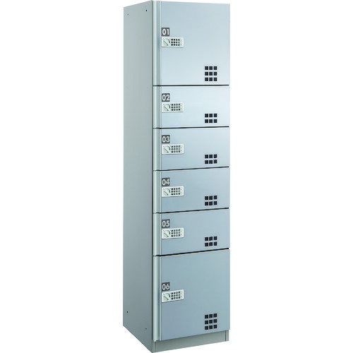 【別途送料あり】ダイケン（DAIKEN）　宅配ボックス電池式プッシュボタン錠タイプステンレス貼り扉仕様..