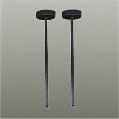 大光電機（DAIKO） 吊パイプ ブラック 【品番：L-7084】