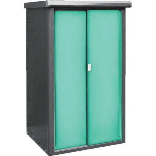 【別途送料あり】ダイマツ（DAIMATSU）　わくわく収納庫　グリーン　【品番：DM2-0975G】