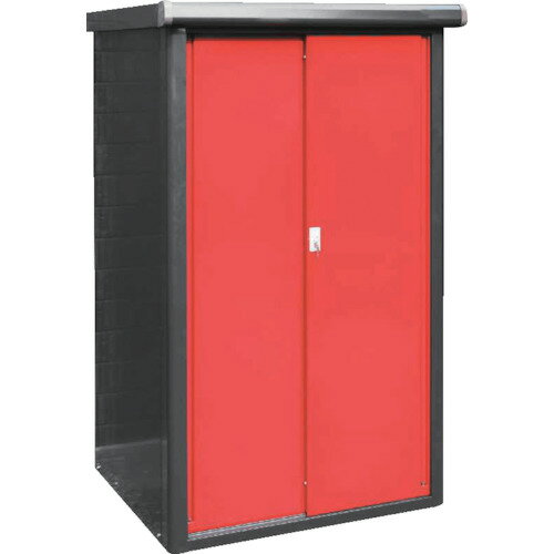 【別途送料あり】ダイマツ（DAIMATSU）　わくわく収納庫　レッド　【品番：DM2-0975R】