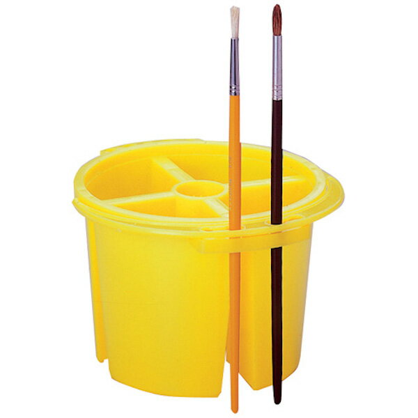 デビカ　ブラシ付筆洗四本足　【品番：020528】【JAN：4904901205280】