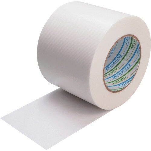 ダイヤテックス　パイオラン　屋外養生用テープ　100mm×25m　【18個】　【品番：M-08-SW 100MMX50M】