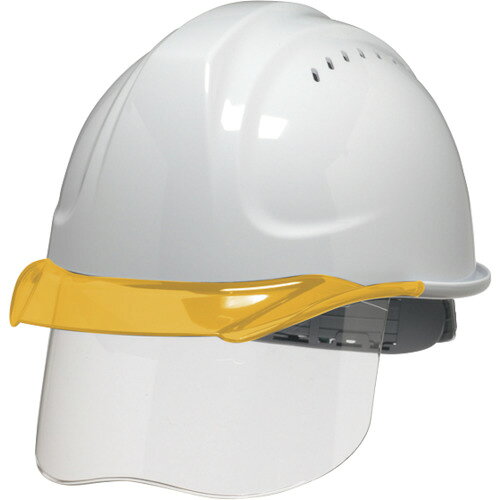 Helmets - DICプラスチック　DIC　SYA−CSVエアロメッシュ　白／オレンジ　SF内装　KP付　【品番：SYA-CSV-SFEM-KP-W/O】